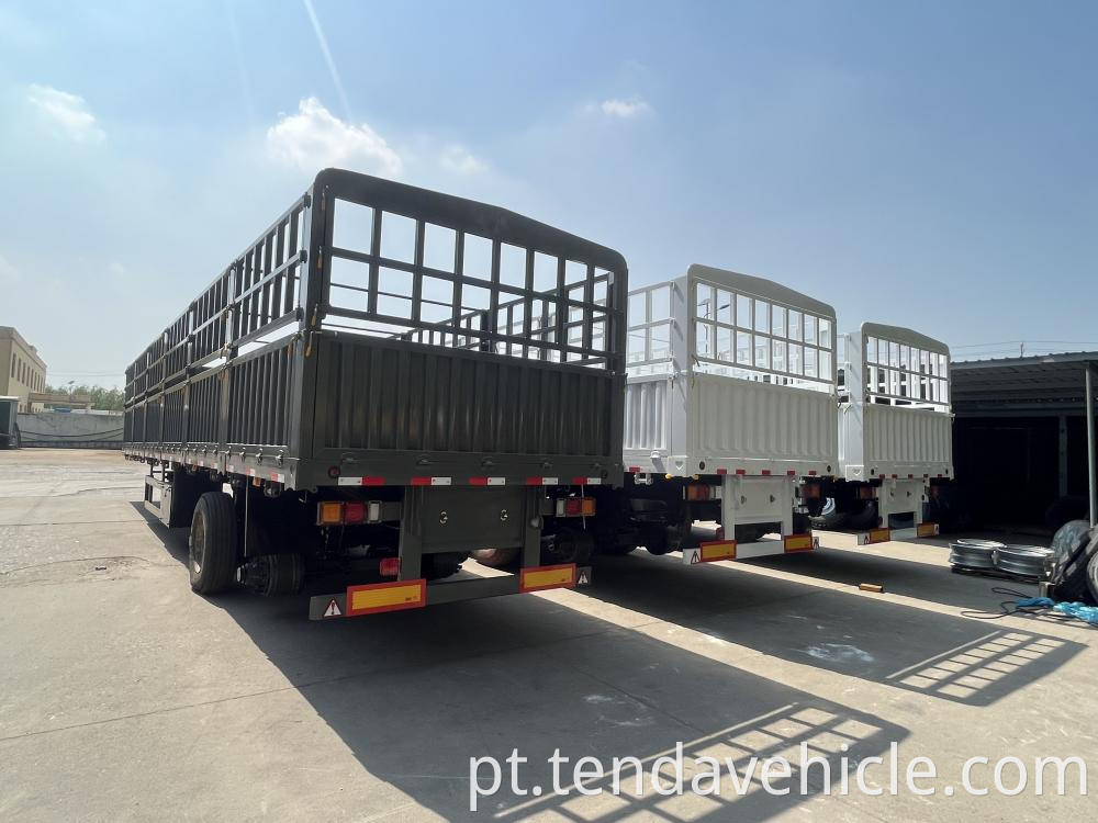 4 Axles Fence Semi Trailer